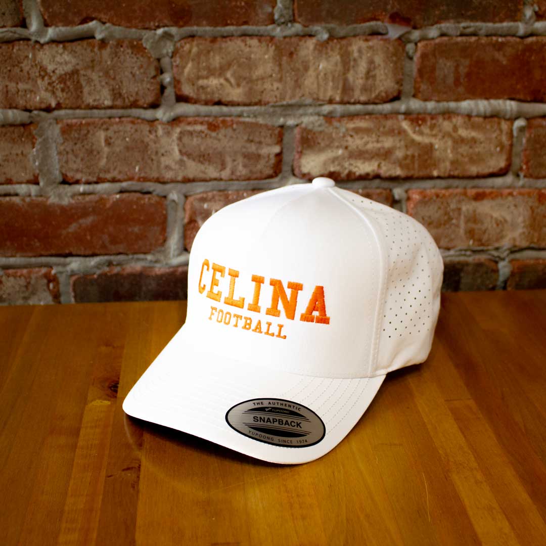 Celina Block Football Perforated Hat